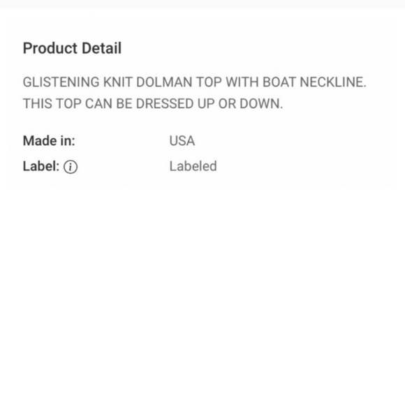 Black Dolman sleeve Top✨️ - Picture 6 of 6